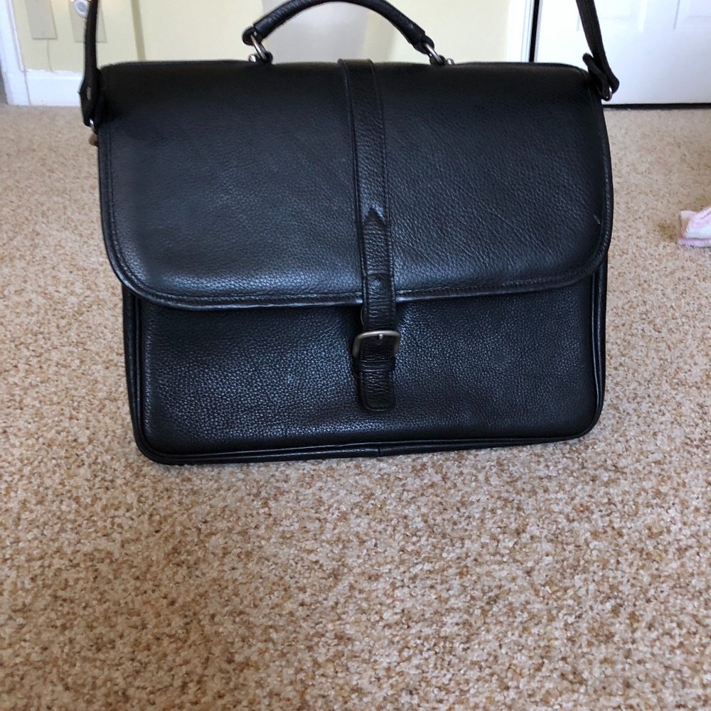 Aston Leather Executive Briefcase